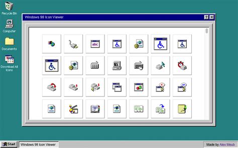 Windows 98 Icons are Great · Alex Meub