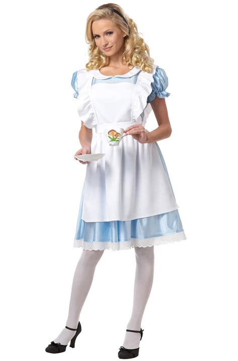 Brand New Alice In Wonderland Storybook Adult Costume | eBay