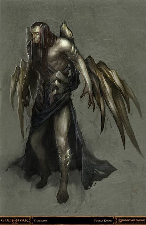 god of war - thanatos by tobiee on DeviantArt