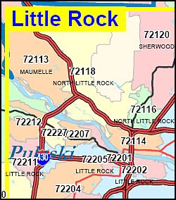 Little Rock Ar Zip Codes - dReferenz Blog