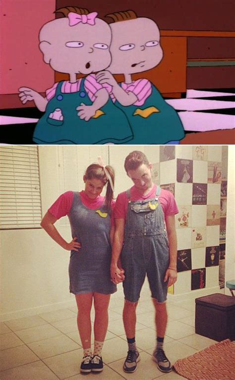 Phil and Lil From Rugrats: The Inspiration | Funny couple halloween ...