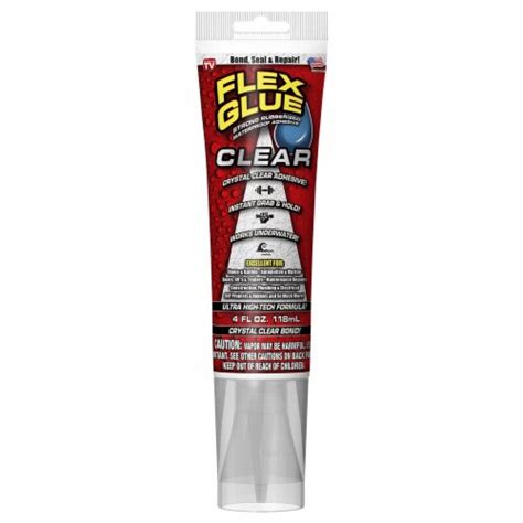 As Seen On TV Clear Flex Glue, 4 oz - Fred Meyer