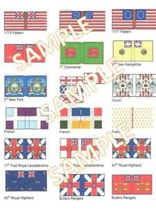 1/72 AWI American War of Independence Flags lot A | eBay