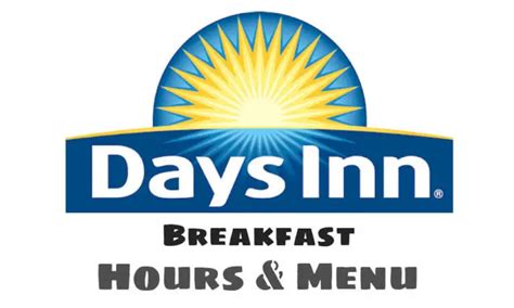 Comfort Inn Breakfast Hours and Menu 2024