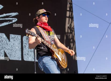 Travis Denning during Stagecoach Music Festival on April 30, 2022, at ...