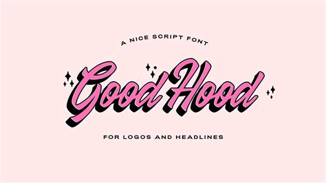 Good Hood Script Font – Free Design Resources