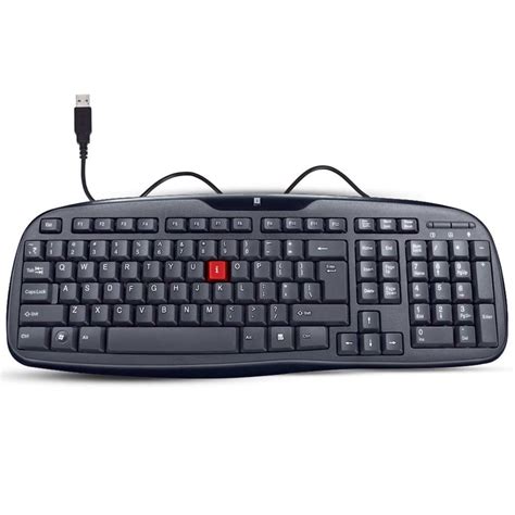 iBall Winner Soft Keys Water Resistant Wired Keyboard - OMGTricks