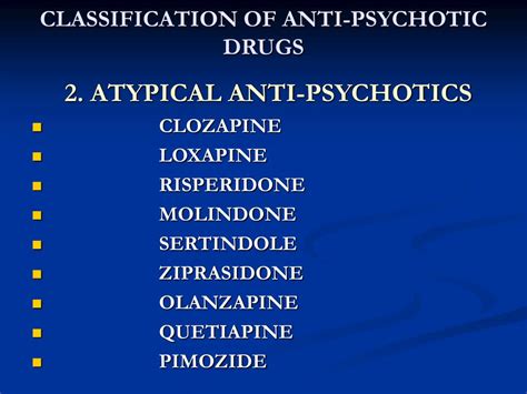 PPT - ANTI-PSYCHOTIC DRUGS PowerPoint Presentation, free download - ID ...