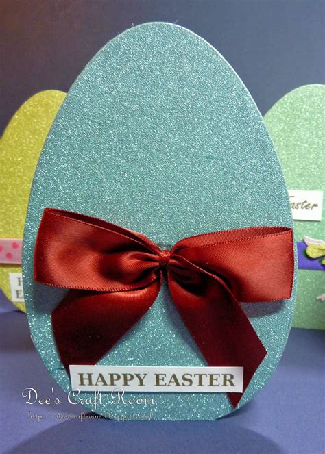 Dee's Craft Room: Easter Egg Cards