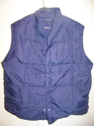 Lands End Down Vest, Mens Large 42-44