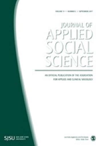 Journal of applied social science Impact Factor, Indexing, Acceptance ...