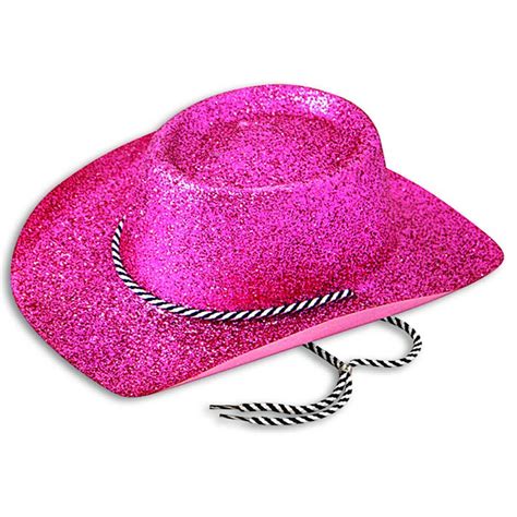 Pink Glitter Pride Cowboy Festival Hat