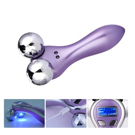 Electric Face Massager Roller Face Body Massage Beauty Tool Face Lifting Wrinkle Removal Loss ...