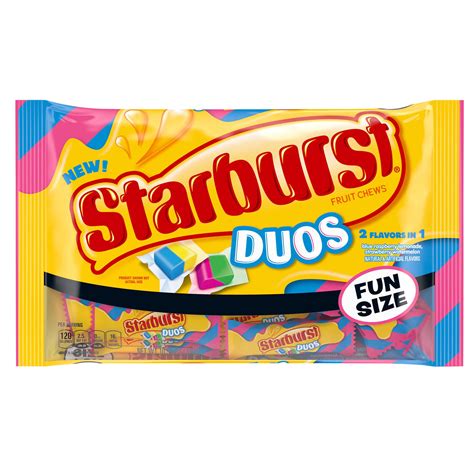 Starburst Duos Fun Size Candy Bag, 10.58 Oz - Walmart.com - Walmart.com