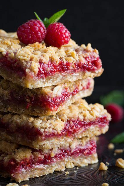 Raspberry Bars (with Oatmeal Crumble Topping!) - Cooking Classy