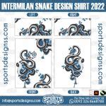 INTERMILAN SNAKE DESIGN SHIRT 2022-23 - Sports Designss