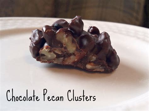 For the Love of Cookies: Chocolate Pecan Clusters