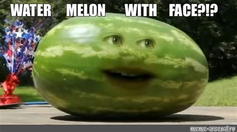 Create meme "the Apple giant, annoying orange photo watermelon, funny ...