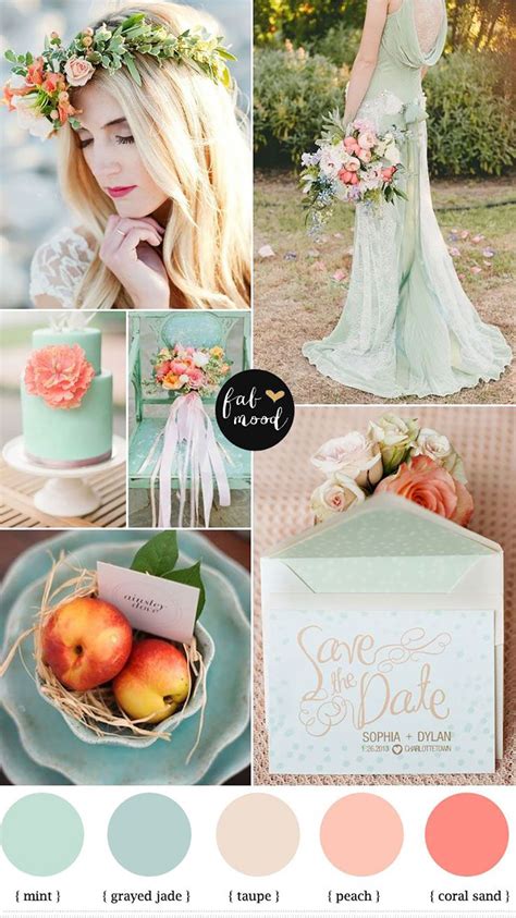 Sage Green And Peach Wedding Theme Ideas Wedding Colo - vrogue.co