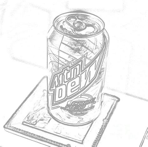 Mountain Dew Coloring Pages Coloring Pages