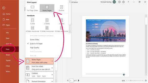 How to print PowerPoint with notes | BrightCarbon