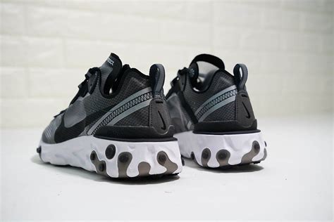 Nike React Element 87 Anthracite/Black-White AQ1090-001