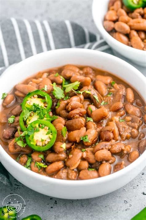 Easy & Flavorful Crock Pot Pinto Beans - Little Sunny Kitchen