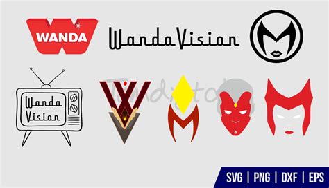 Wandavision Character SVG - Gravectory