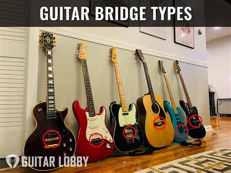 10 Guitar Bridge Types Explained (Electric & Acoustic) - Guitar Lobby