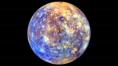 Spinning Mercury Map From Orbiter Snaps | Video - YouTube