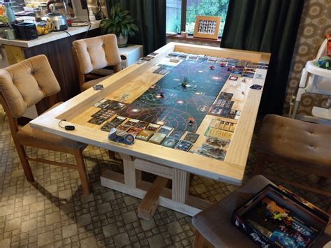 Designing and Building a Board Game Table - Wood for Days