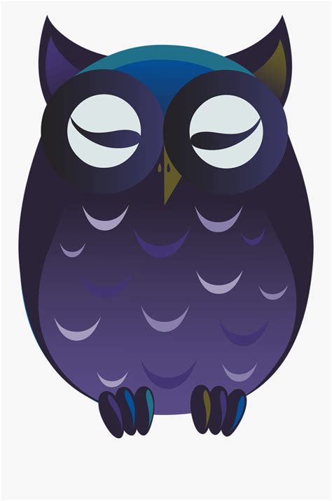 Owl Purple Cartoon Free Picture - การ์ตูน นก น่า รัก ๆ .png , Free ...