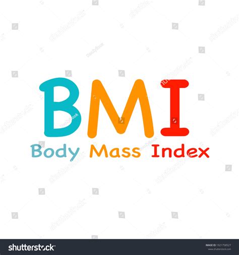 Bmi Body Mass Index Logo Stock Vector (Royalty Free) 1921758527 ...