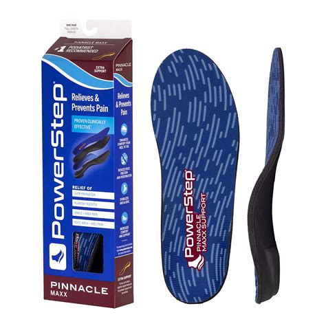 Buy PowerStepPowerStep Pinnacle Maxx Orthotic Insoles - Orthotics for Overpronation with Maximum ...