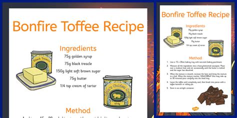 How To Make Bonfire Toffee Recipe - Perfect for KS1 children