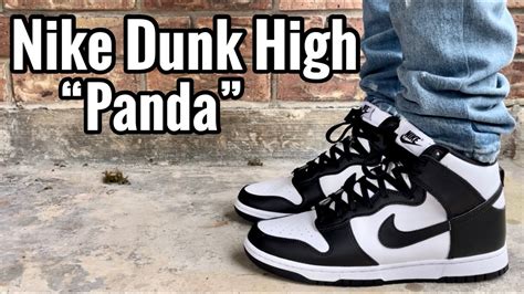 Nike Dunk High “Panda” Review & On Feet - YouTube