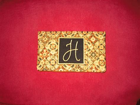 What should I charge?? Monogrammed Checkbook Covers - Quiltingboard Forums