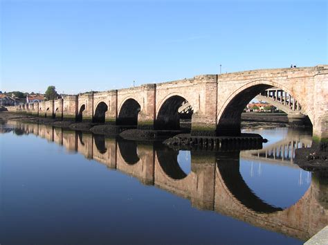 Berwick Bridge, Berwick-upon-Tweed, Northumberland - Photo "Berwick ...