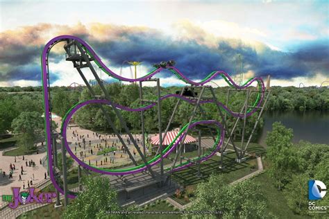 WATCH: First test ride of Six Flags' new roller coaster 'The Joker' | PhillyVoice