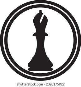 Chess Piece Bishop Symbol Vector Stock Vector (Royalty Free) 2028175922 ...