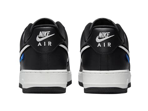 Nike Air Force 1 Low Blue Label Black White - Dec 2023 - FN7804-001 ...