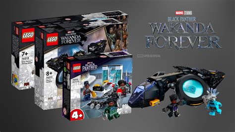 Official Images For LEGO Marvel Black Panther Wakanda Forever Sets Revealed! – The Brick Post!