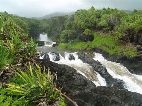 Seven Sacred Falls, Maui, Hawaii One of my favorite places...swam in the pools | Hawaii travel ...