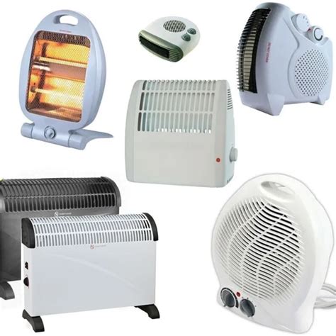 ELECTRIC RADIATOR CONVECTOR Heater Fan Halogen Adjustable Wall ...