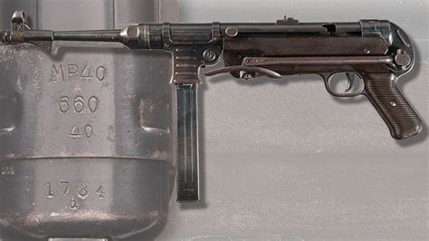 The MP40 Submachine Gun | Rock Island Auction