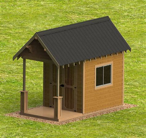 Craftsman Style Garden Shed Detailed Building Plans 8 X 16 Digital ...