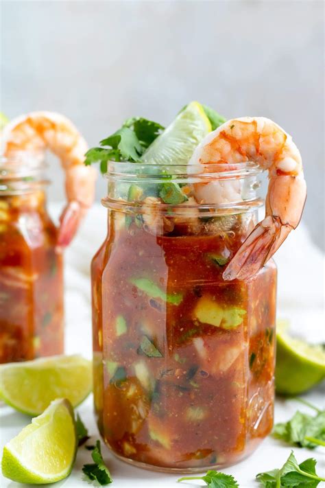 Mexican Shrimp Cocktail Recipe - WonkyWonderful