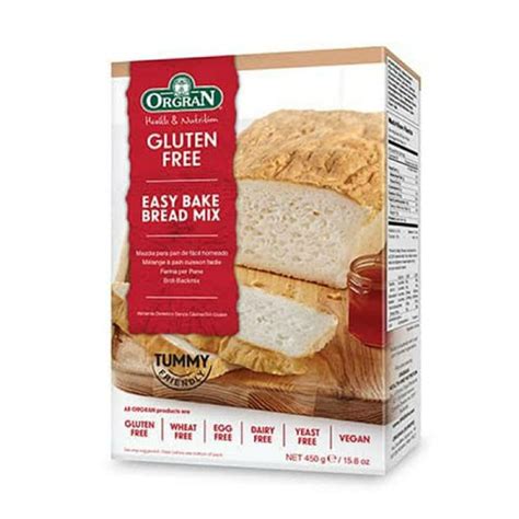 450G GLUTEN FREE PREMIUM BREAD MIX Tepung Roti - ORGRAN - NUMI Center