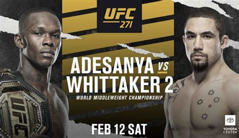 UFC 271 Israel Adesanya vs Robert Whittaker 2 Live Stream - Sportszion