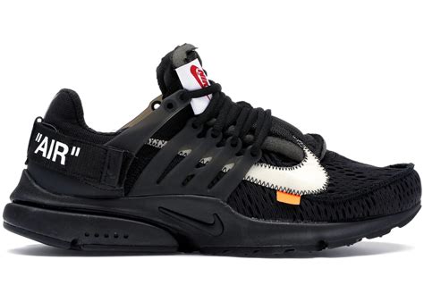 Nike Air Presto Off-White Black (2018) Men's - AA3830-002 - US